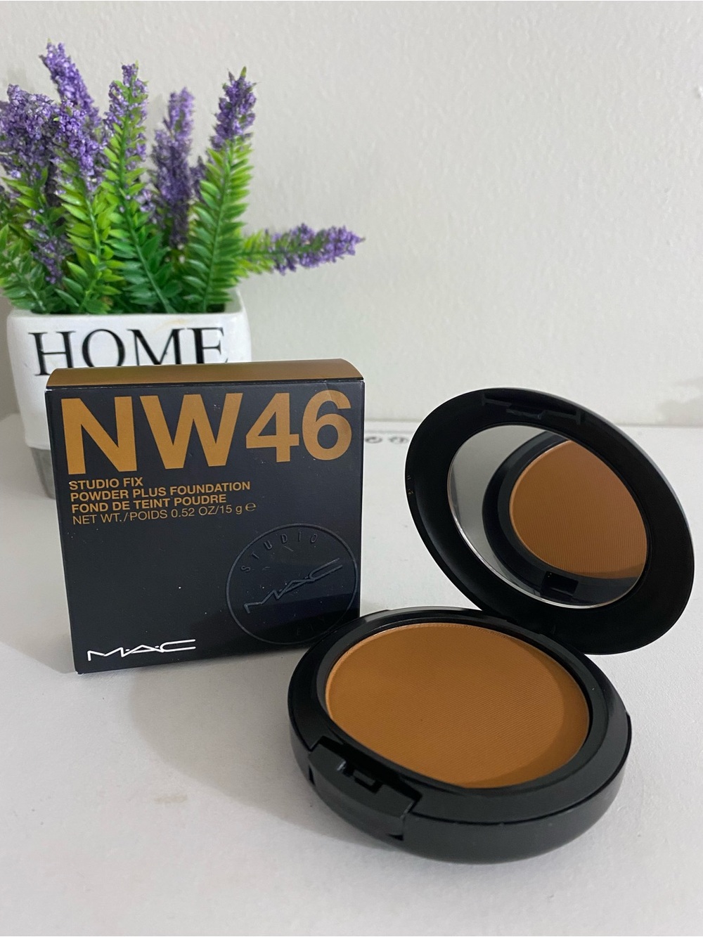 NW46~ MAC Studio Fix Powder Plus Foundation, 0.52 OZ, NWB, Original/ Old Formula